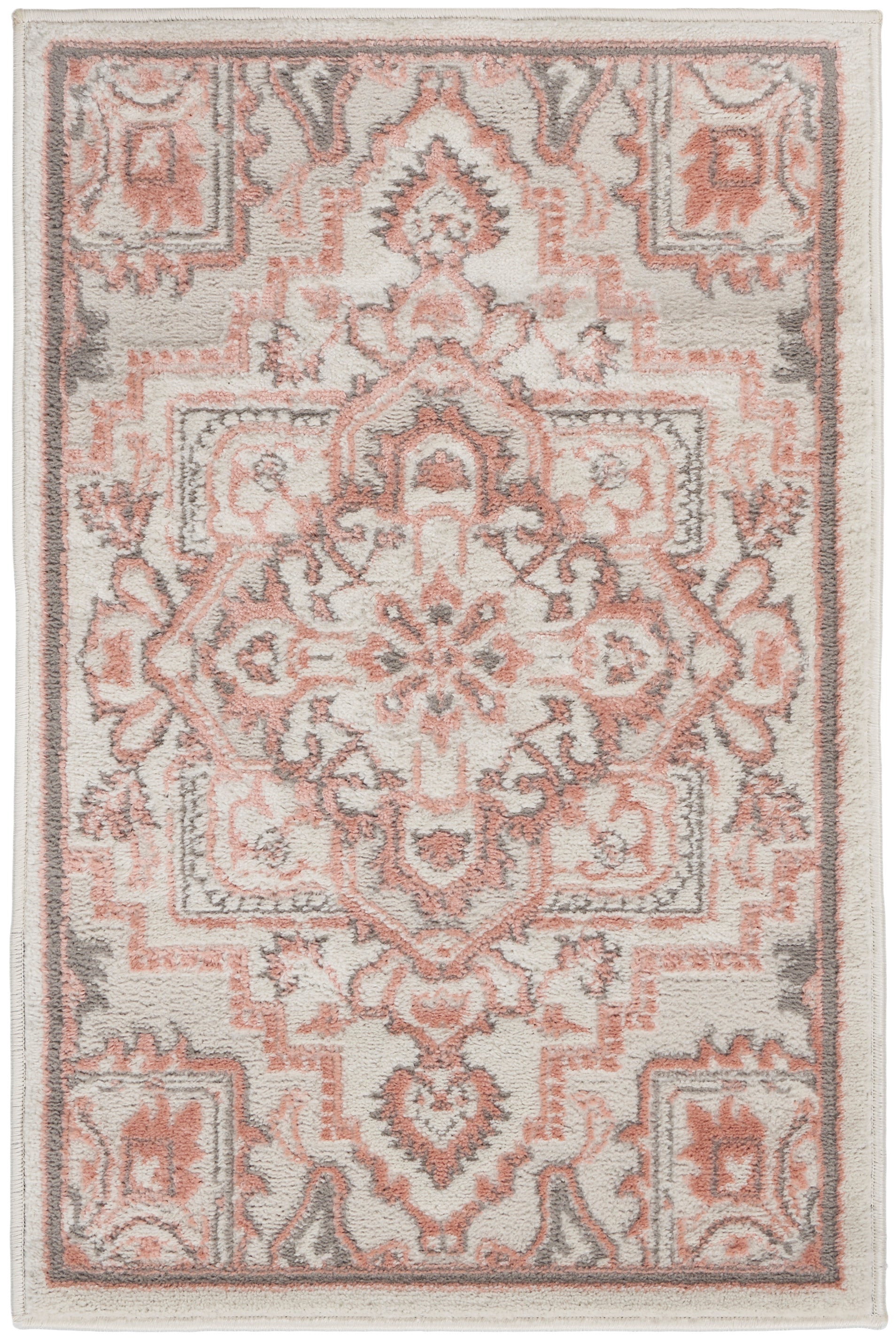 Nourison Elation Etn10 Ivory Brick Area Rug