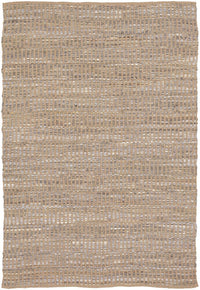 Chandra Jazz jaz17001 Tan & Ivory Natural Fiber Area Rug