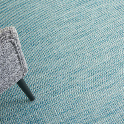 Nourison Positano Pos01 Aqua Area Rug