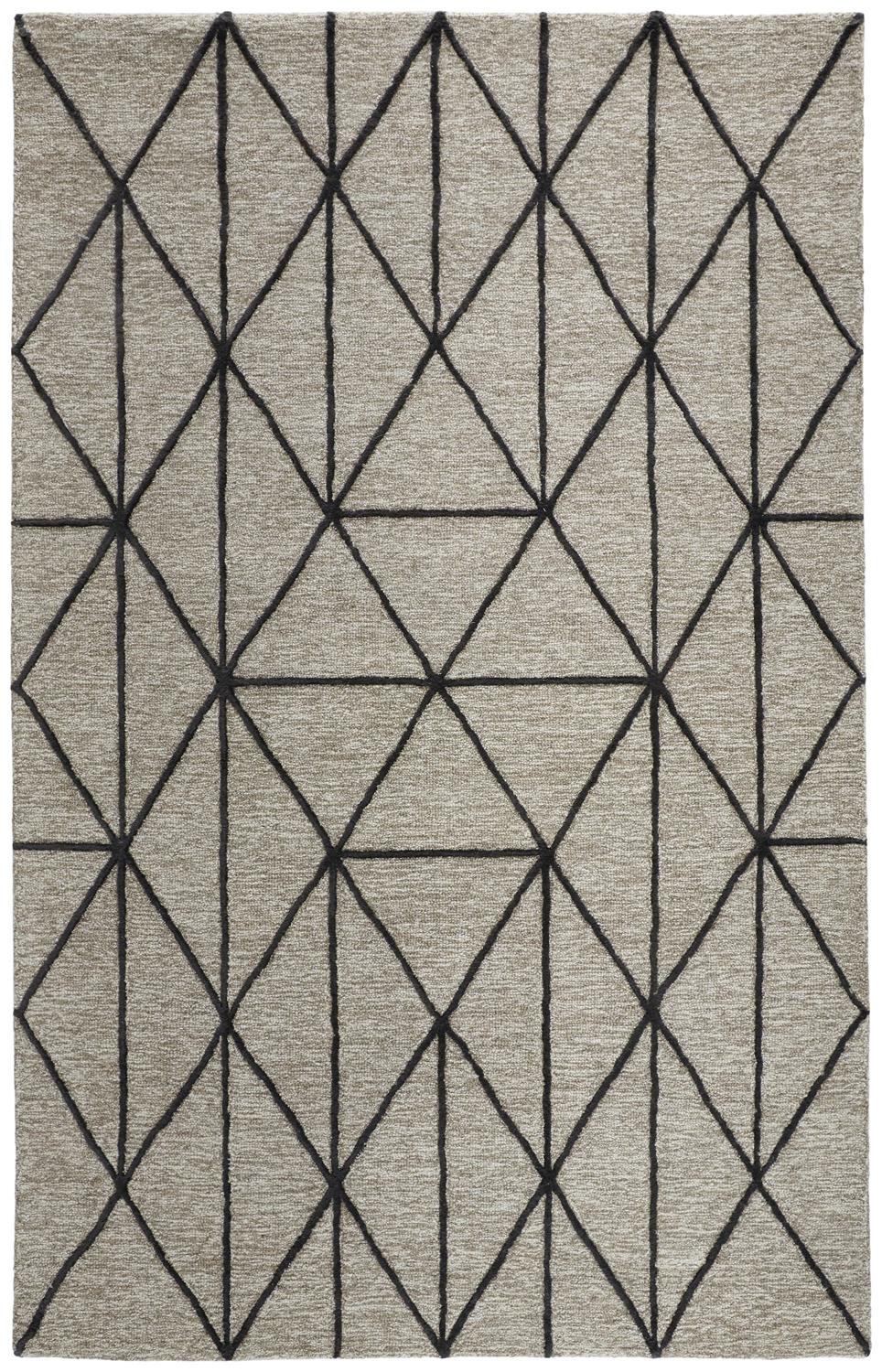 Feizy Lusk I8083 Gray Area Rug