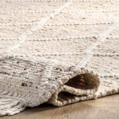 Nuloom Brooklyn Trellis Nbr2085A Beige Area Rug