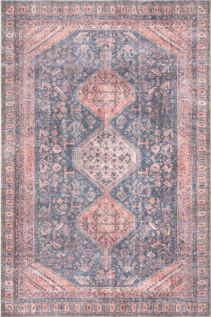 Nuloom Rosemary Worn Nro2814A Rust Area Rug