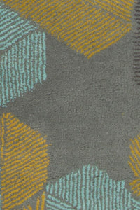 Chandra Jessica Swift Jes-28907 Gray Geometric Area Rug