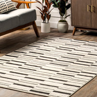 Nuloom Birdie Lines Nbi1741A Beige Area Rug