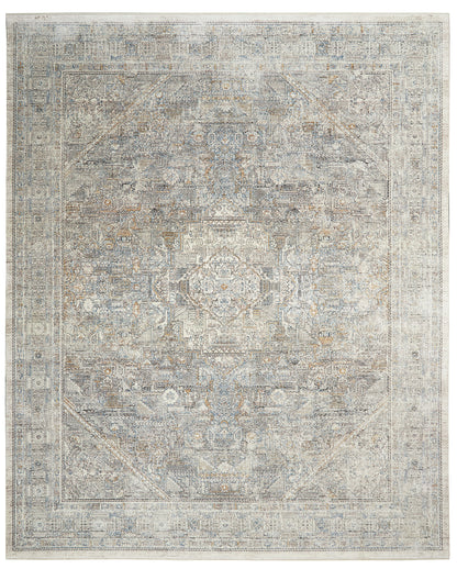 Nourison Starry Nights Stn02 Cream Grey Area Rug