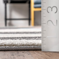 Nuloom Adison Modern Nad2559B Gray Area Rug