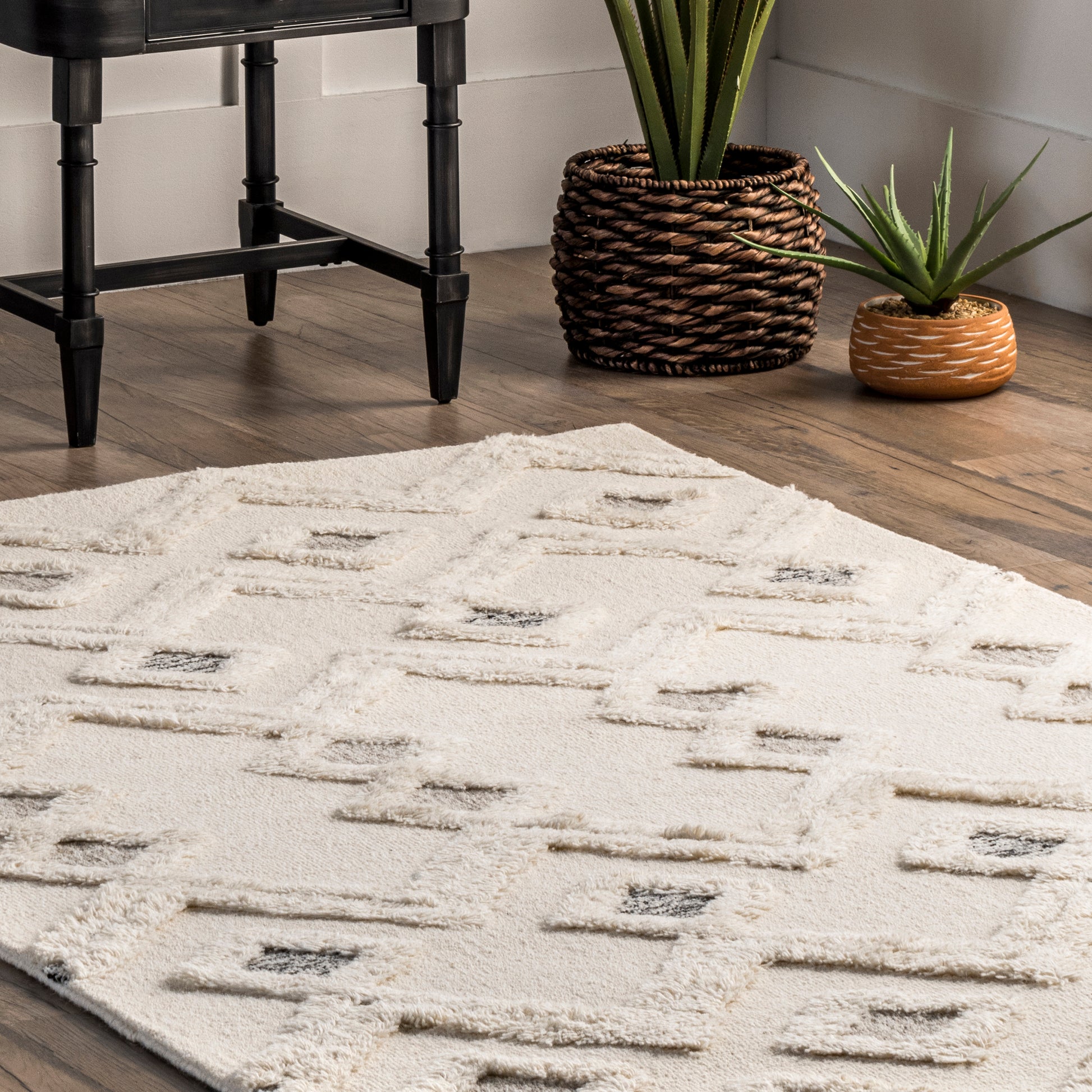 Nuloom Melia Moroccan Nme3316A Ivory Area Rug