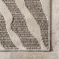 Nuloom Corina Zebra Nco1659A Gray Area Rug