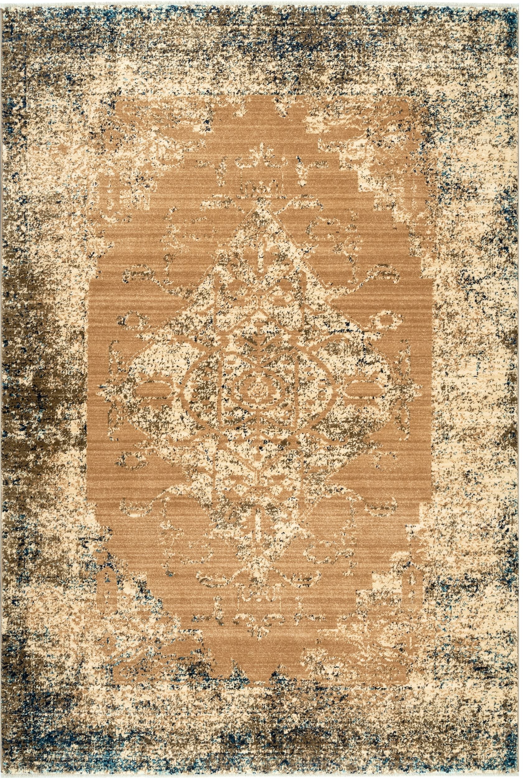 Nuloom Vintage Amoret Nvi1694B Brown Area Rug