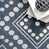 AreaRugs.com Wavaj Nwa1271A Blue Area Rug