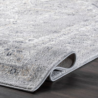 Nuloom Gena Transitional Nge1366A Light Gray Area Rug