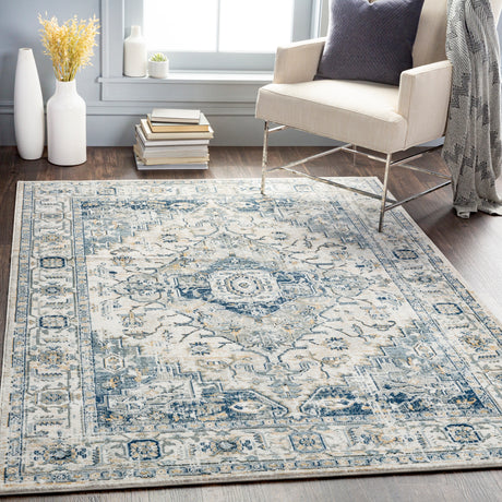 Surya Jolie Jlo-2305 Medium Gray, Tan, Light Gray, Ivory Rugs.