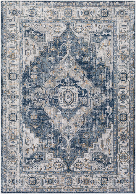 Surya Jolie Jlo-2306 Medium Gray, Tan, Light Gray, Ivory Rugs.