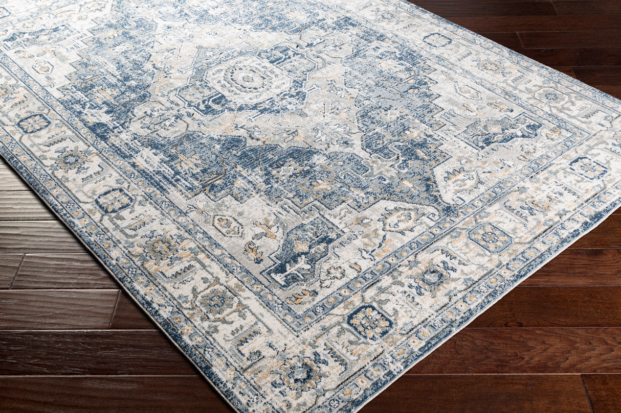 Surya Jolie Jlo-2306 Medium Gray, Tan, Light Gray, Ivory Rugs.