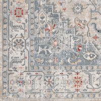 Surya Jolie Jlo-2307 Medium Gray, Tan, Light Gray, Ivory Area Rug