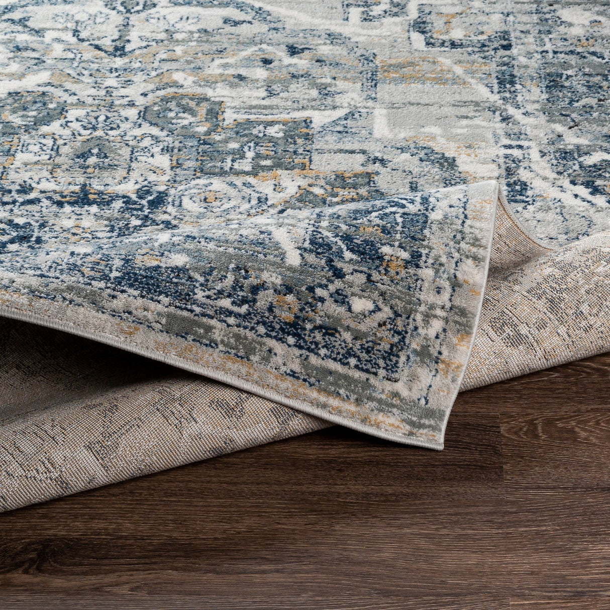 Surya Jolie Jlo-2308 Taupe, Beige, Navy, Medium Gray Rugs.