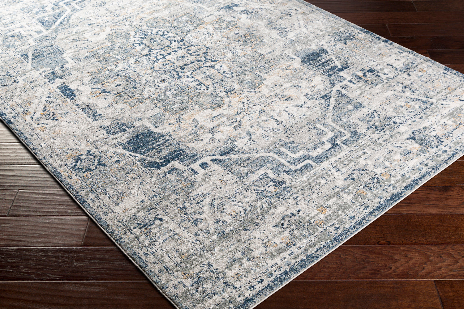 Surya Jolie Jlo-2309 Medium Gray, Tan, Light Gray, Ivory Rugs.