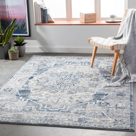 Surya Jolie Jlo-2309 Medium Gray, Tan, Light Gray, Ivory Rugs.