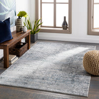 Surya Jolie Jlo-2313 Medium Gray, Light Gray, Ivory, Charcoal Area Rug