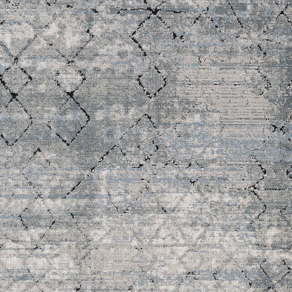 Surya Jolie Jlo-2313 Medium Gray, Light Gray, Ivory, Charcoal Area Rug