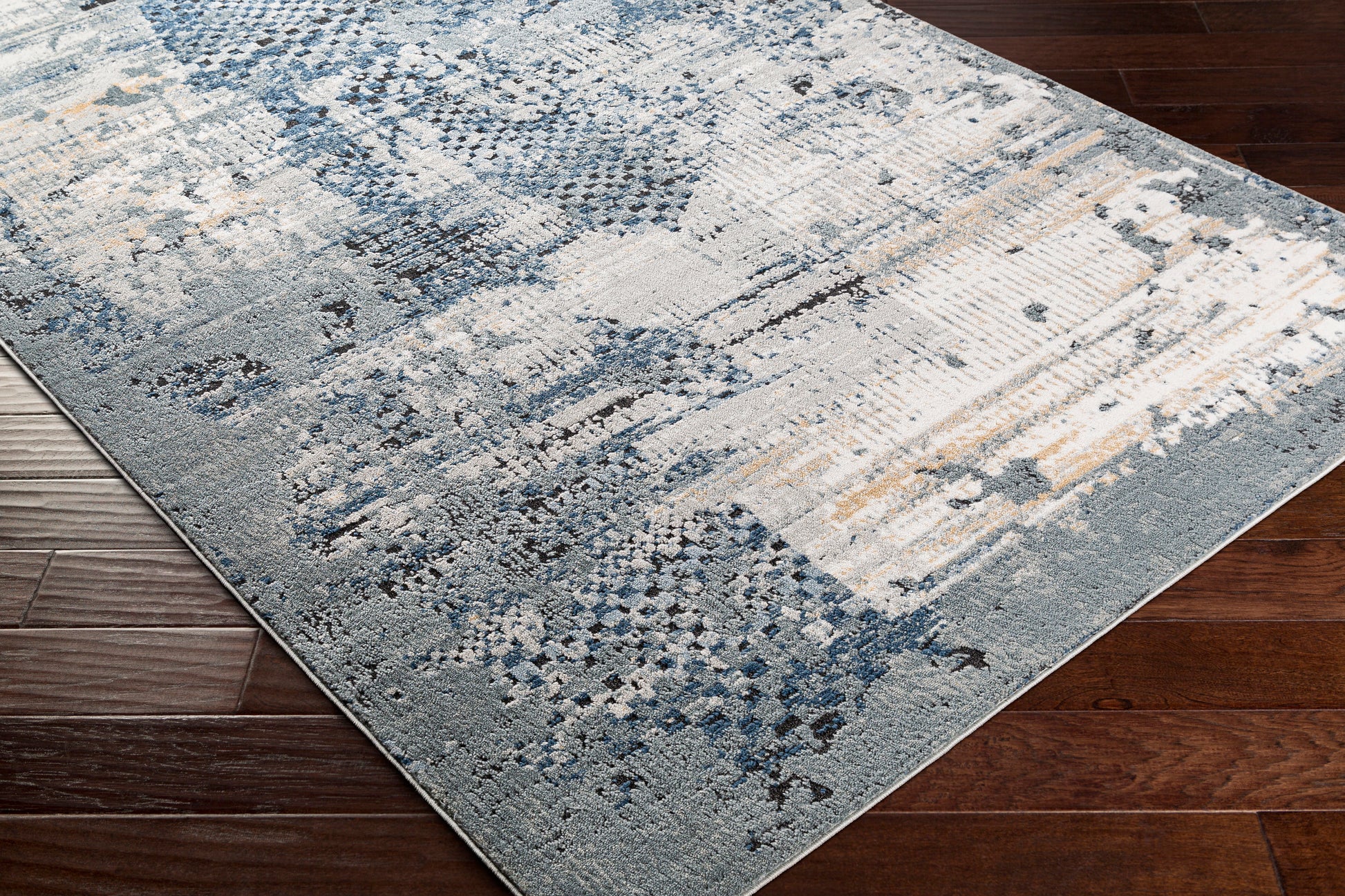 Surya Jolie Jlo-2315 Medium Gray, Tan, Light Gray, Ivory Area Rug