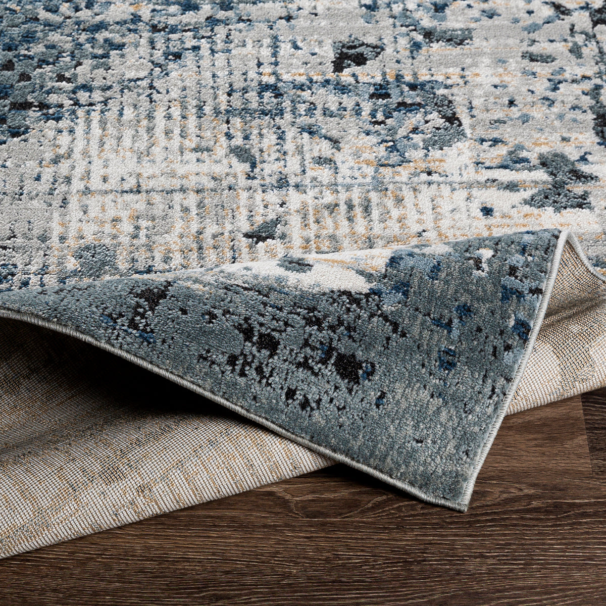 Surya Jolie Jlo-2315 Medium Gray, Tan, Light Gray, Ivory Rugs.