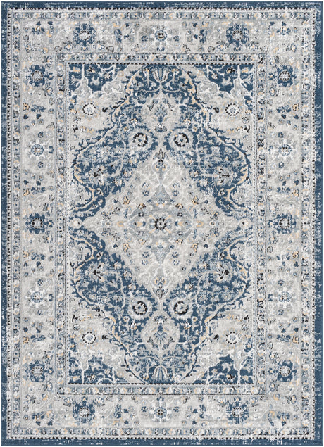 Surya Jolie Jlo-2326 Navy, Medium Gray, Light Gray, Silver Gray Rugs.