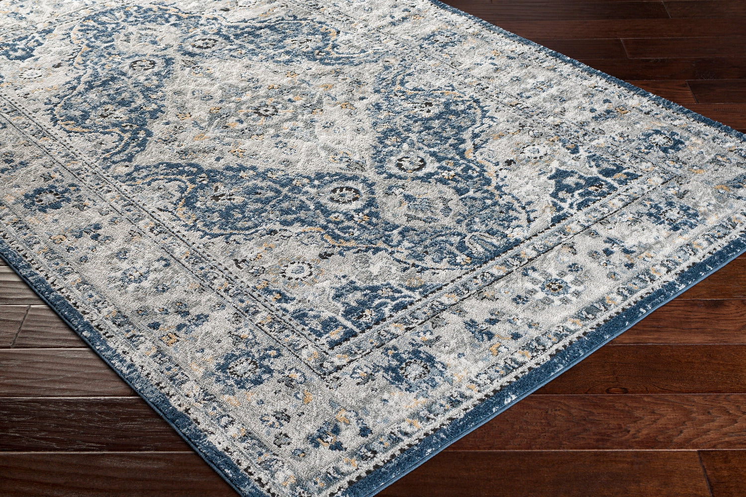 Surya Jolie Jlo-2326 Navy, Medium Gray, Light Gray, Silver Gray Rugs.