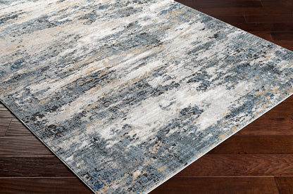 Surya Jolie Jlo-2327 Medium Gray, Silver Gray, Light Gray, Ivory Area Rug