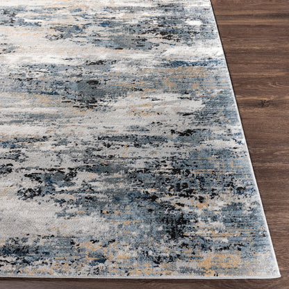 Surya Jolie Jlo-2327 Medium Gray, Silver Gray, Light Gray, Ivory Area Rug