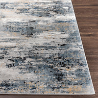 Surya Jolie Jlo-2327 Medium Gray, Silver Gray, Light Gray, Ivory Area Rug