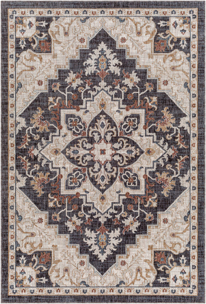 Surya Juliet Jlt-2302 Black Area Rug