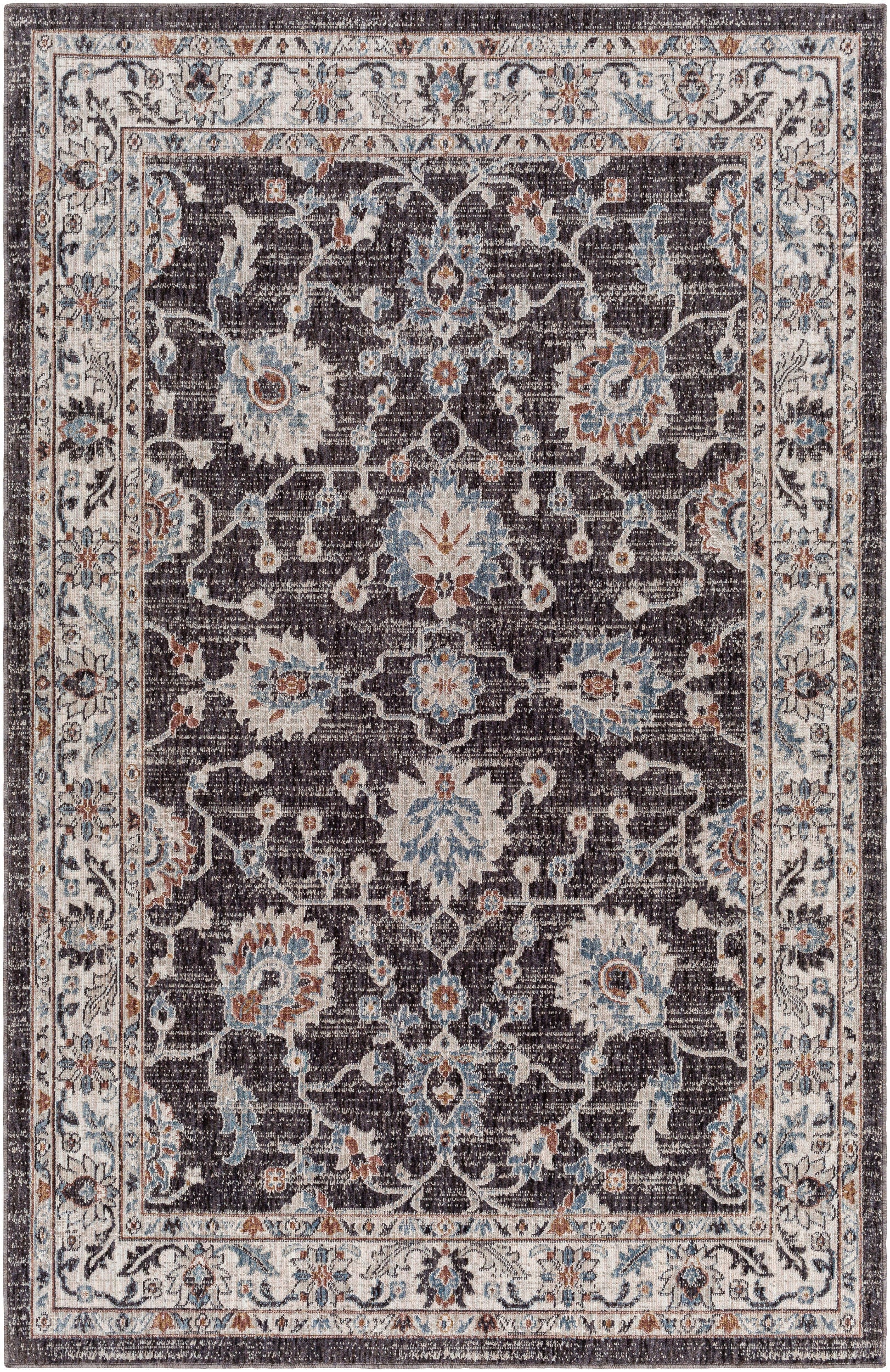 Surya Juliet Jlt-2307 Black Area Rug