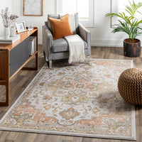 Surya Jamila Jml-2300 Light Gray, Brown Area Rug