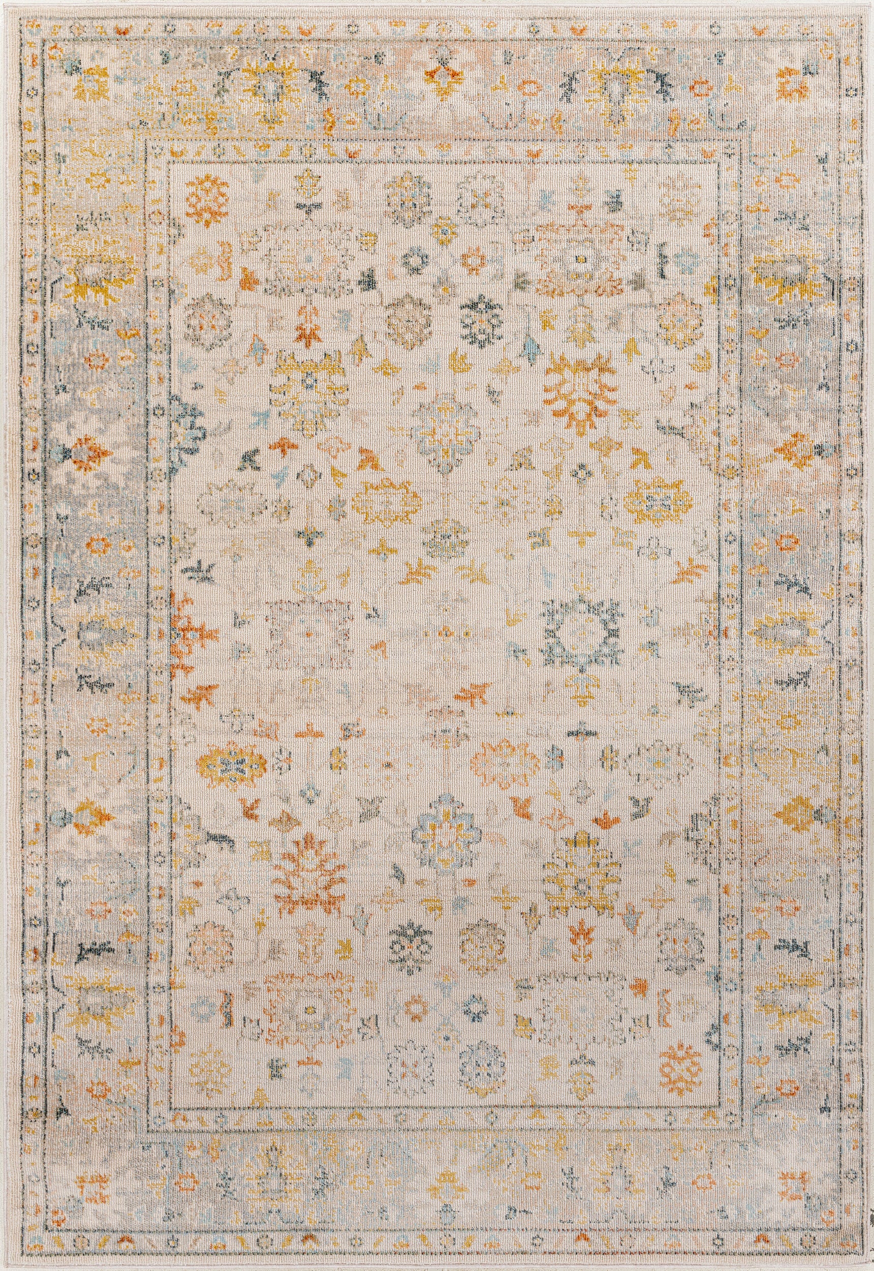 Surya Jamila Jml-2309 Off-White, Light Gray Area Rug