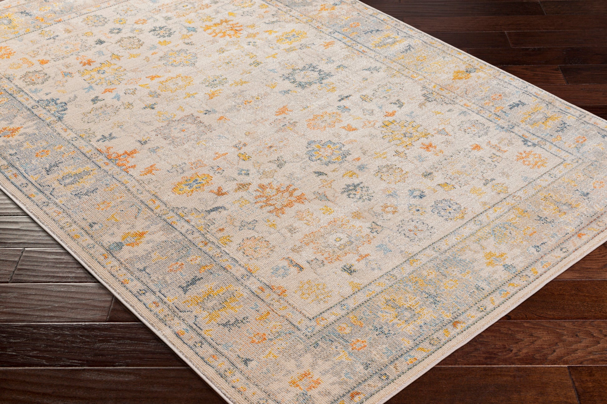 Surya Jamila Jml-2309 Off-White, Light Gray Area Rug