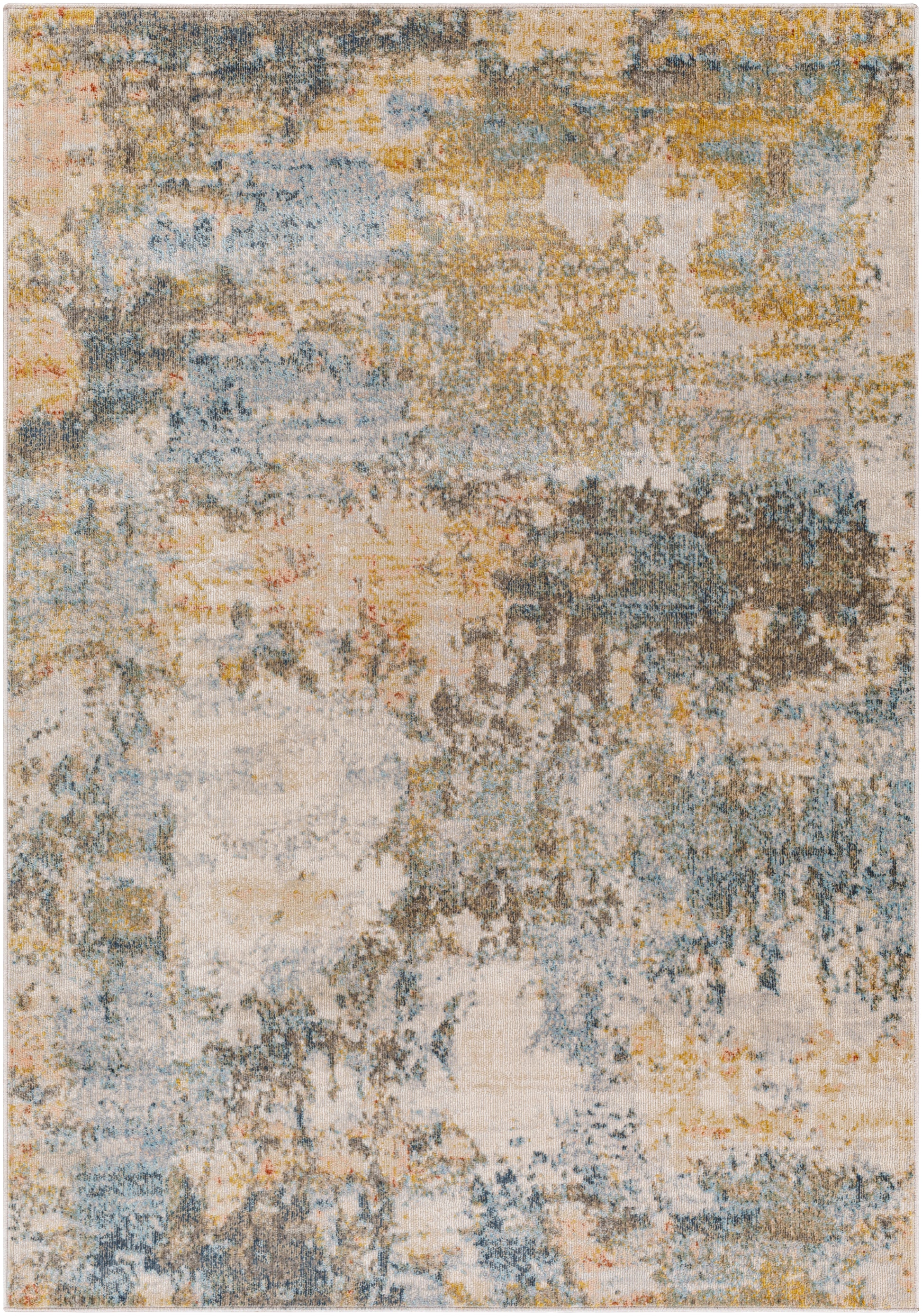 Surya Jamila Jml-2310 Off-White, Dark Blue Area Rug