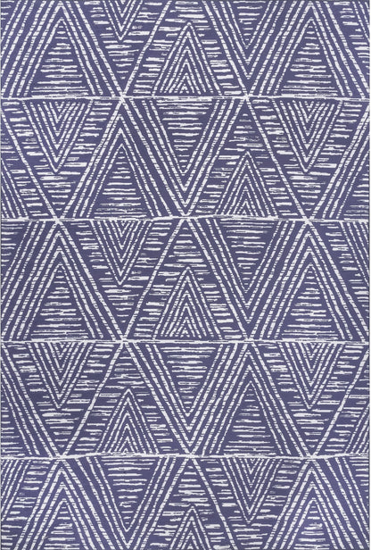 AreaRugs.com Wavaj Nwa1002A Blue Area Rug