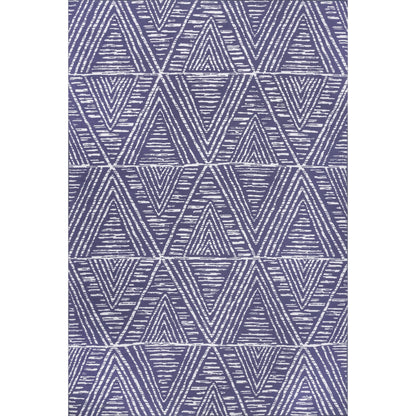 AreaRugs.com Wavaj Nwa1002A Blue Area Rug