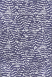 AreaRugs.com Wavaj Nwa1002A Blue Area Rug