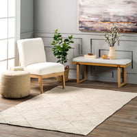 Nuloom Calista Casual Cotton Nca3301A Ivory Area Rug