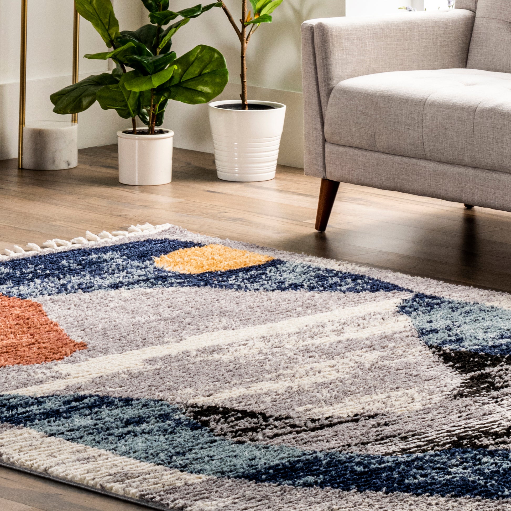 Nuloom Hilary Nhi2176A Blue Area Rug