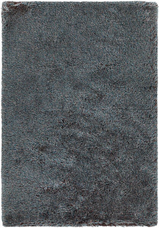 Chandra Joni Jon39300 Blue / Brown Shag Area Rug