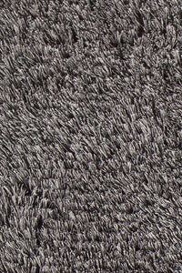 Chandra Joni Jon39302 Silver / Black Shag Area Rug