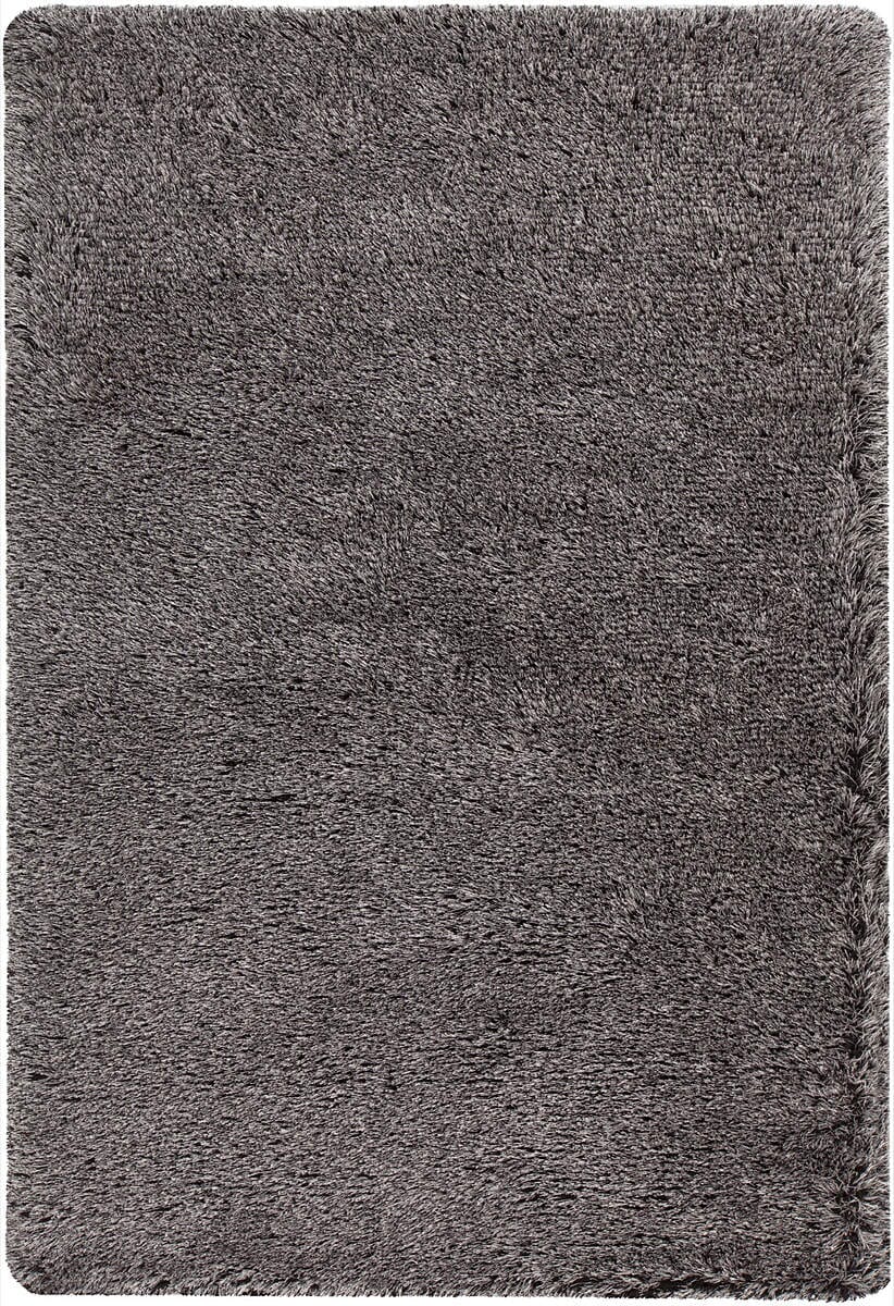 Chandra Joni Jon39302 Silver / Black Shag Area Rug