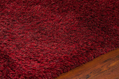 Chandra Joni Jon39303 Red Shag Area Rug