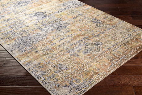 Surya Jordan Jor-2300 Dark Blue, Teal, Dark Brown, Taupe Rugs.