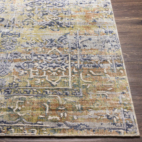 Surya Jordan Jor-2300 Dark Blue, Teal, Dark Brown, Taupe Rugs.