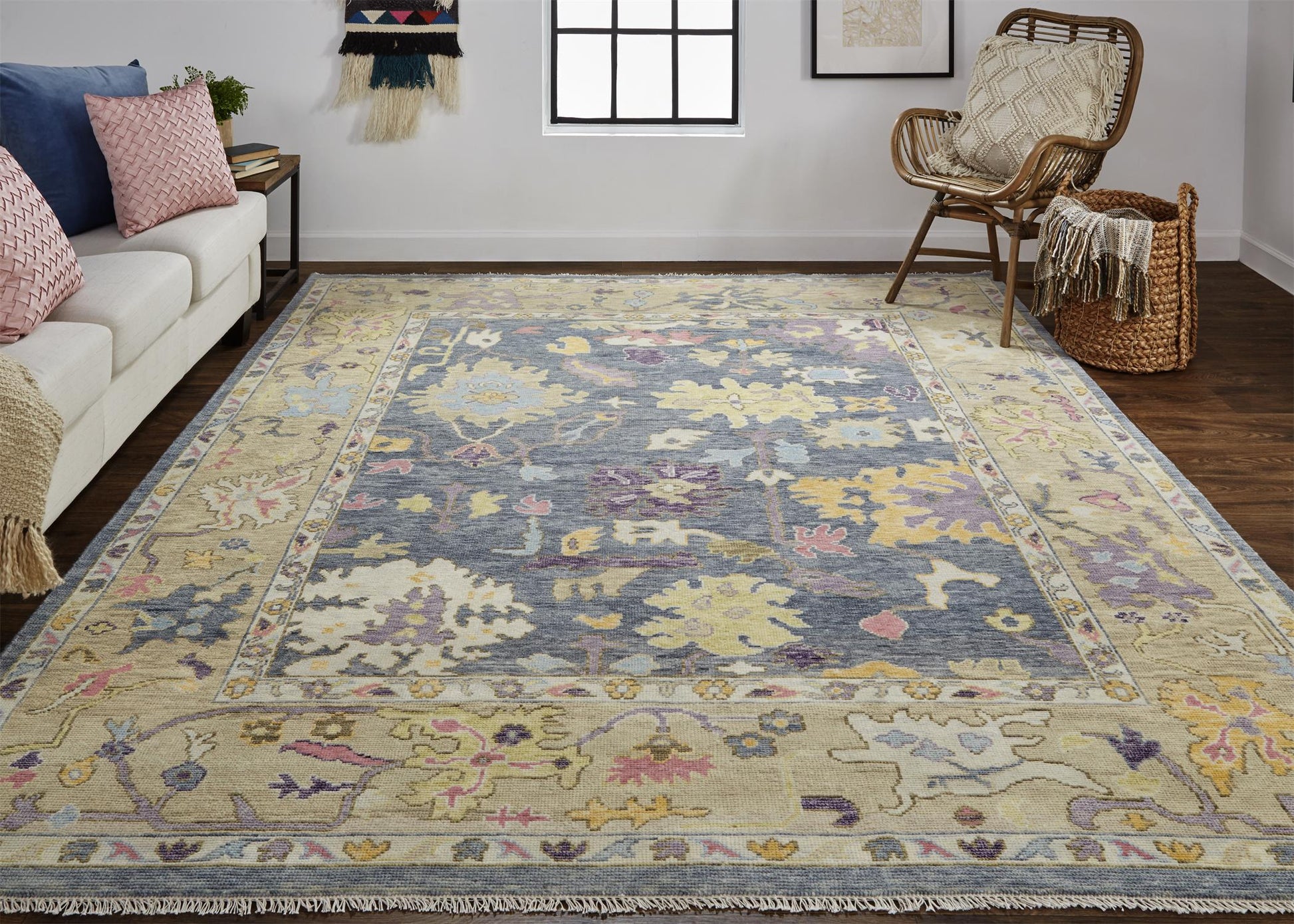 Feizy Karina 6791F Blue/Beige Area Rug