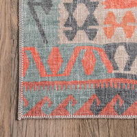 AreaRugs.com Wavaj Nwa1221A Rust Area Rug